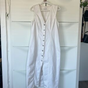 A&F Mara Vest Midi Dress Size L